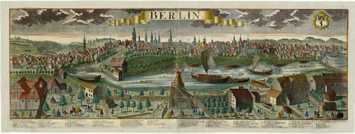 Old view of Berlin, Germany