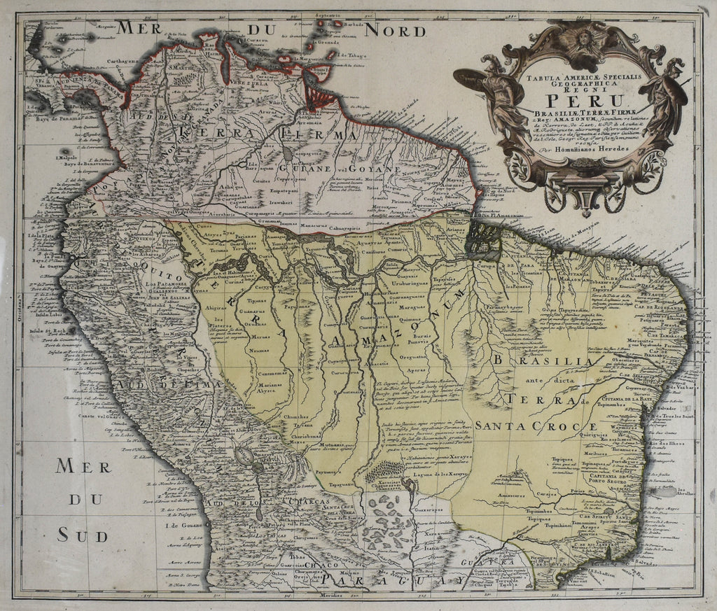 Peru: Homann Heirs 1740