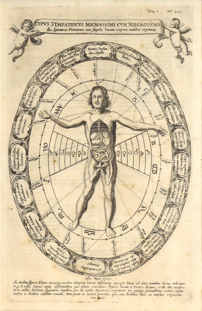 Original astrological diagram