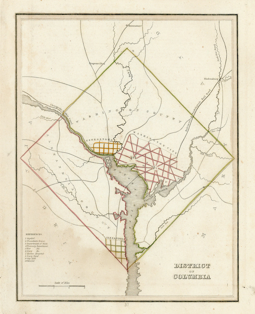 District of Columbia: Bradford, 1835
