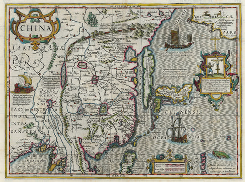 Old map of China