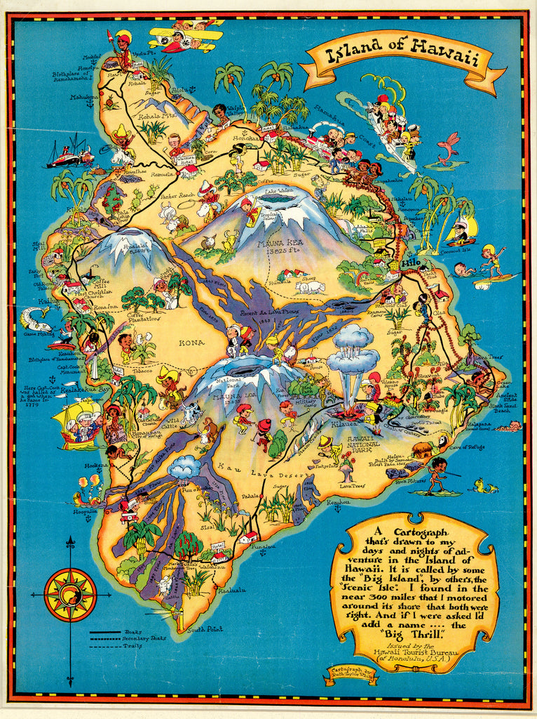 Island of Hawaii: White c. 1935