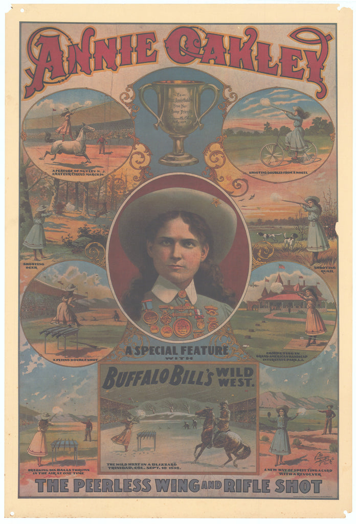 Annie Oakley [The Peerless Wing and Rifle Shot] Poster: Unknown, c.1960