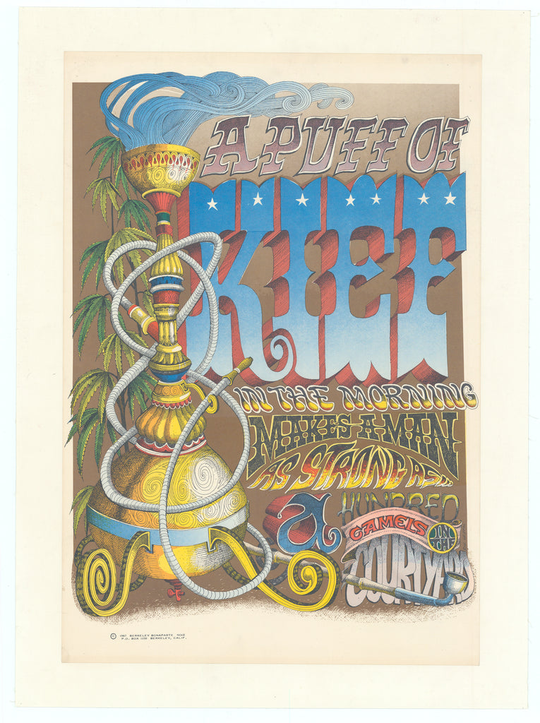 A Puff of Kief in the Morning...: Bonaparte, 1967