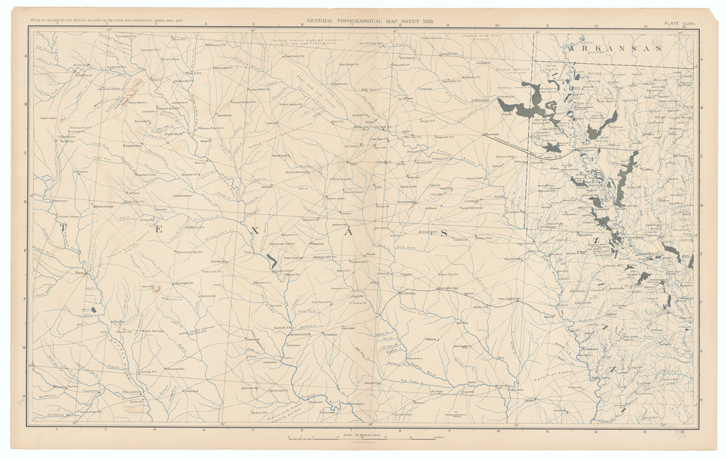 General Topographical Map. Sheet XXIII: Bien, 1891
