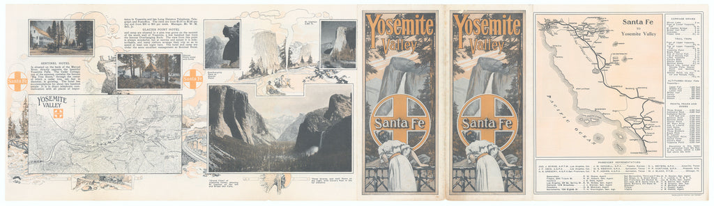 Yosemite Valley Brochure: Bolte & Braden Company, c.1910