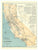 Geographical, Topographical and Railroad Map of California: California Development Board, 1912