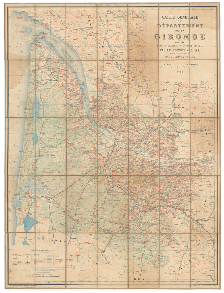 Gironde (Bordeaux): Doury & Cambarrot, 1888