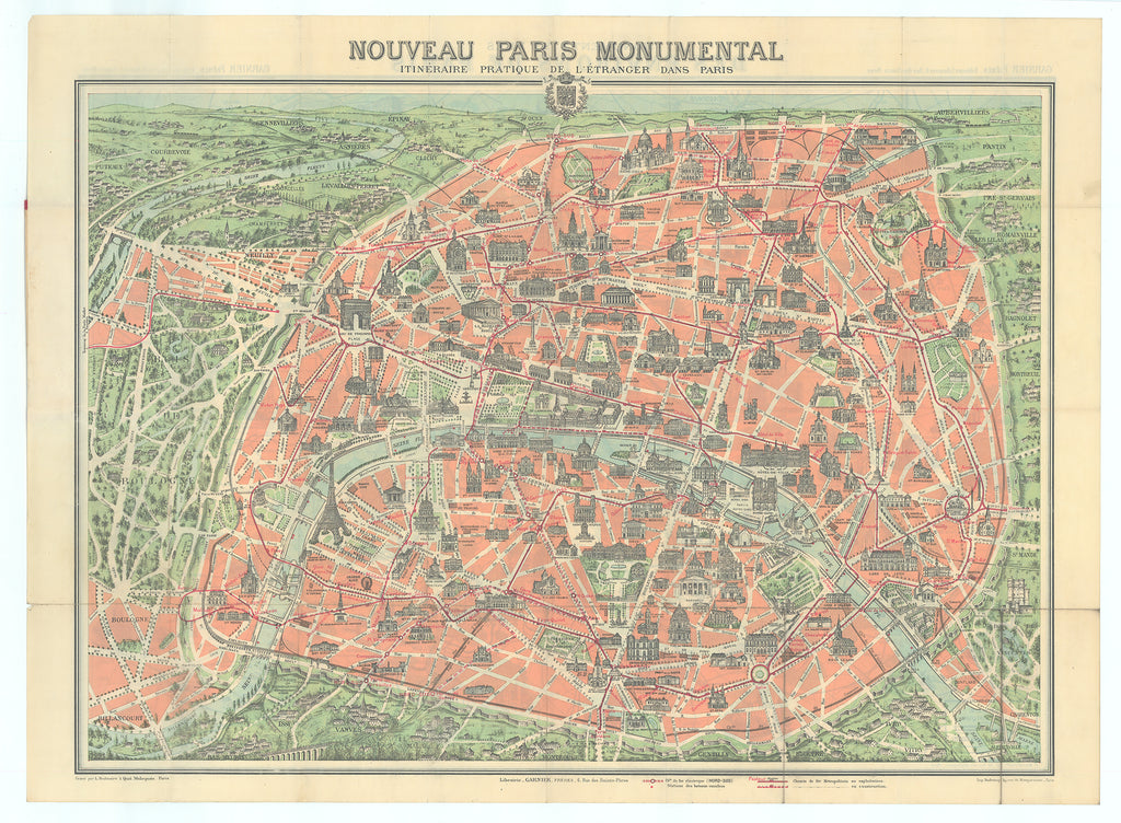 Nouveau Paris Monumental...: Frères, c.1900