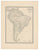 Carte De L'Amerique Du Sud: Andriveau-Goujon, 1841