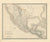Mexico & Guatimala: Hall, c. 1835 - Republic of Texas!