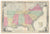 Map of the Southern States...: Harper & Brothers, 1863