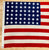 The Flag of the USS Tang [48 Star American Flag]: Dettra Flag Co. / Bulldog Bunting, c.1945
