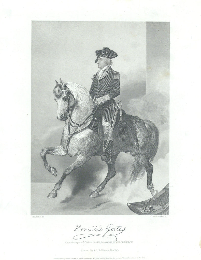 Horatio Gates: Johnson, Fry & Co., c.1861
