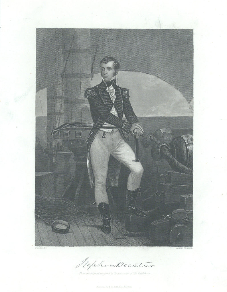 Stephen Decatur: Johnson, Fry & Co., c.1861