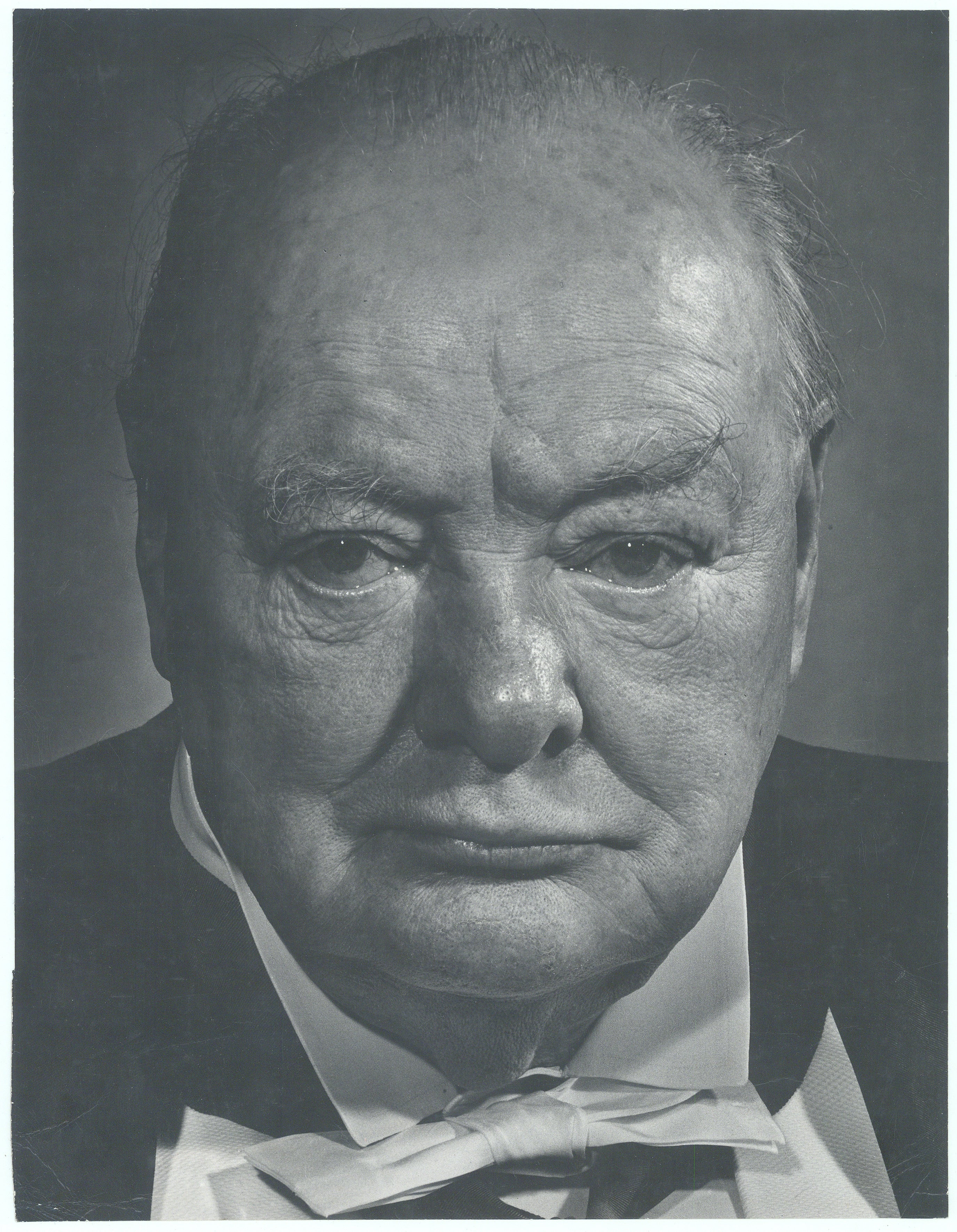 Winston Picture Winston Churchill Photographic Portrait: Karsh, 1957 – The Antiquarium ...