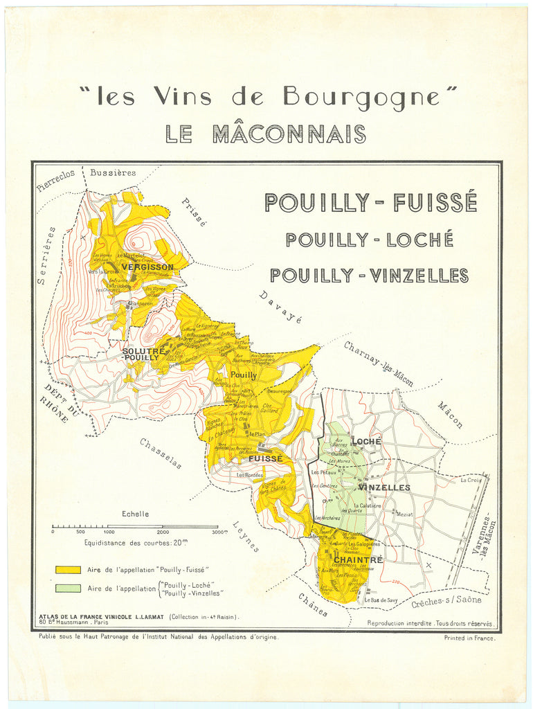 Les Vins de Bourgogne - Le Maconnais: Larmat, 1953