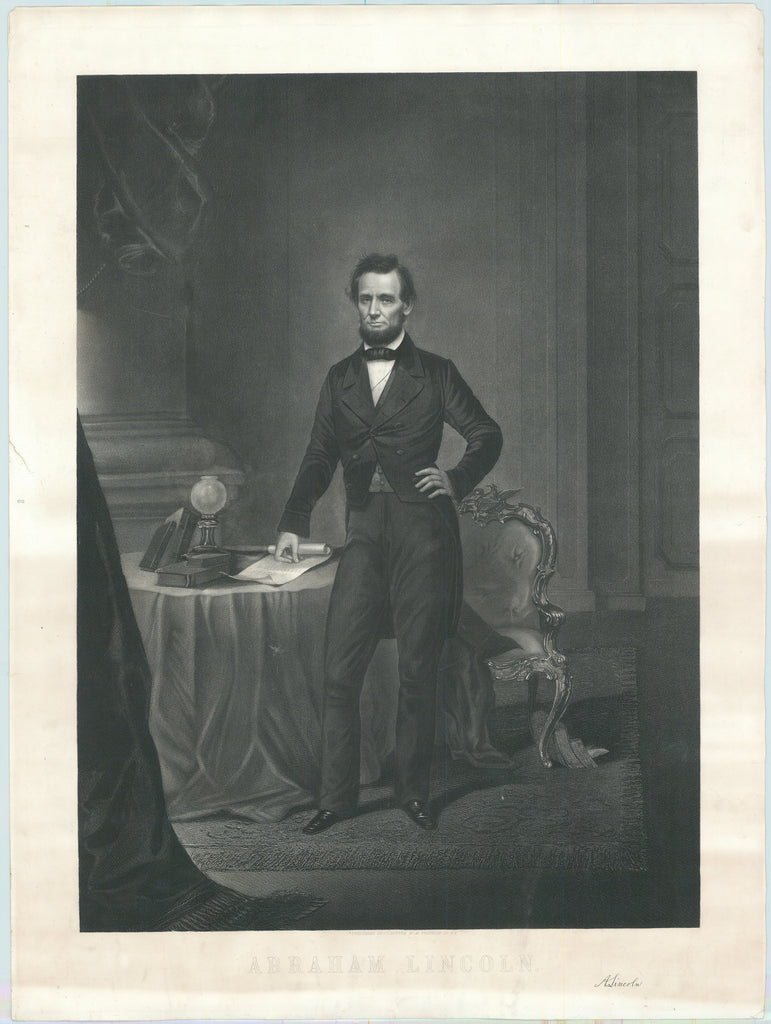 Abraham Lincoln: Buttre, 1859 [c.1864]