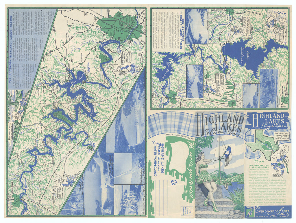 Highland Lakes of Central Texas: Lower Colorado River Authority, 1951