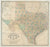 Pocket Map of the State of Texas: Pressler & Langermann, 1879