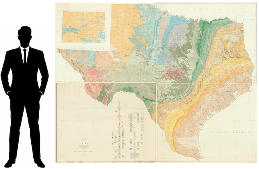 Geologic Map of Texas: Stose, 1937