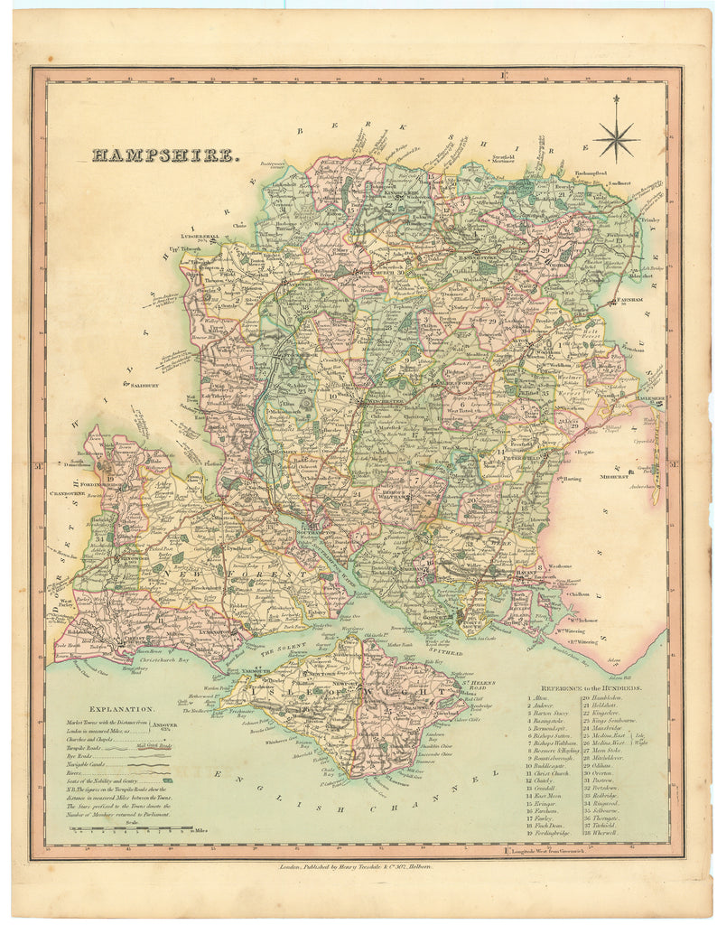 Hampshire: Teesdale 1830