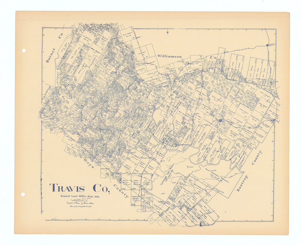 Travis County: Texas General Land Office, c.1927
