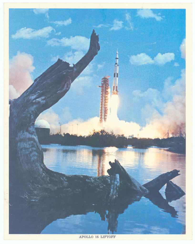 Apollo 16 Liftoff: U.S. Government Printing Office, 1972