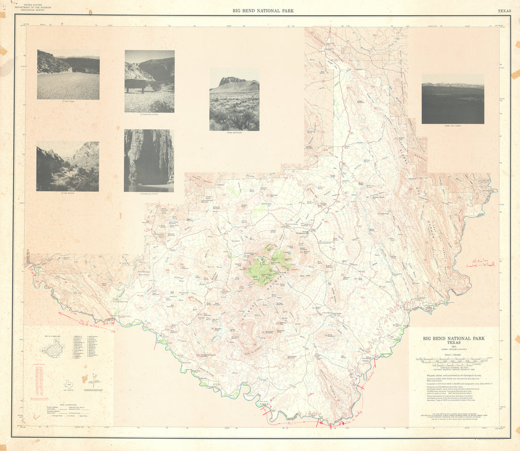 Big Bend National Park: U.S. Geological Survey, 1971