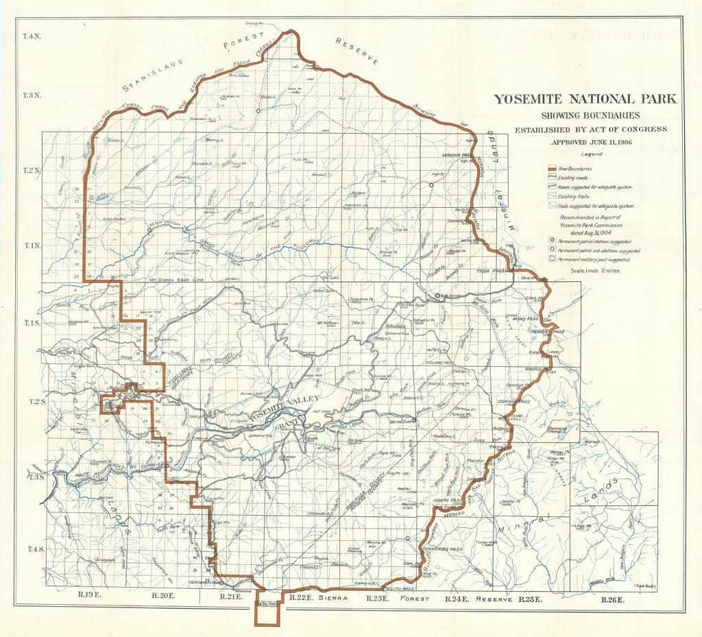 Yosemite National Park: United States Department of the Interior, 1906
