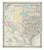 County Map of Texas & Indian Territory: Warner & Beers, c.1875