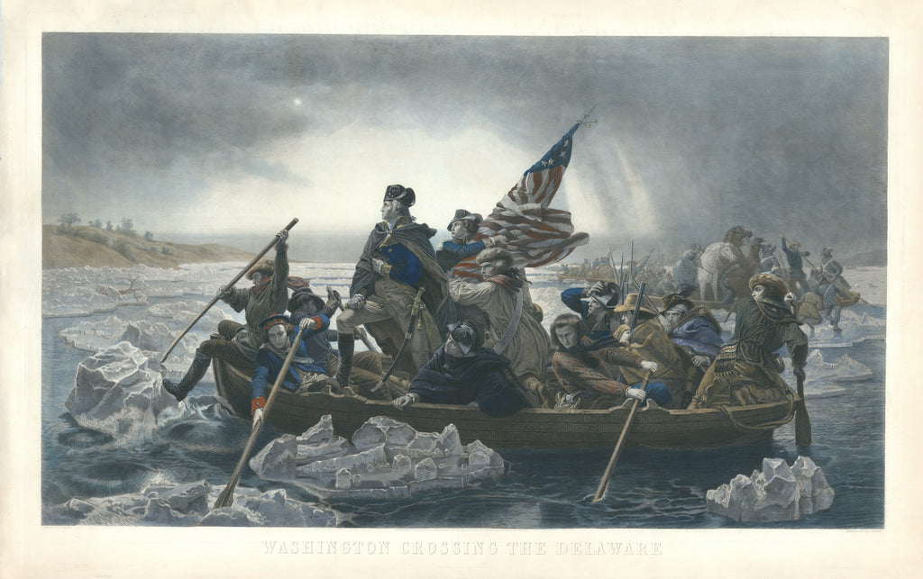 Washington Crossing the Delaware: Girardet, 1853 (Replica Printed in 2026)