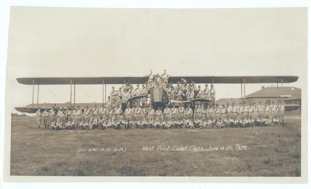 West Point Cadet Class Original Photograph: White Studio, 1926