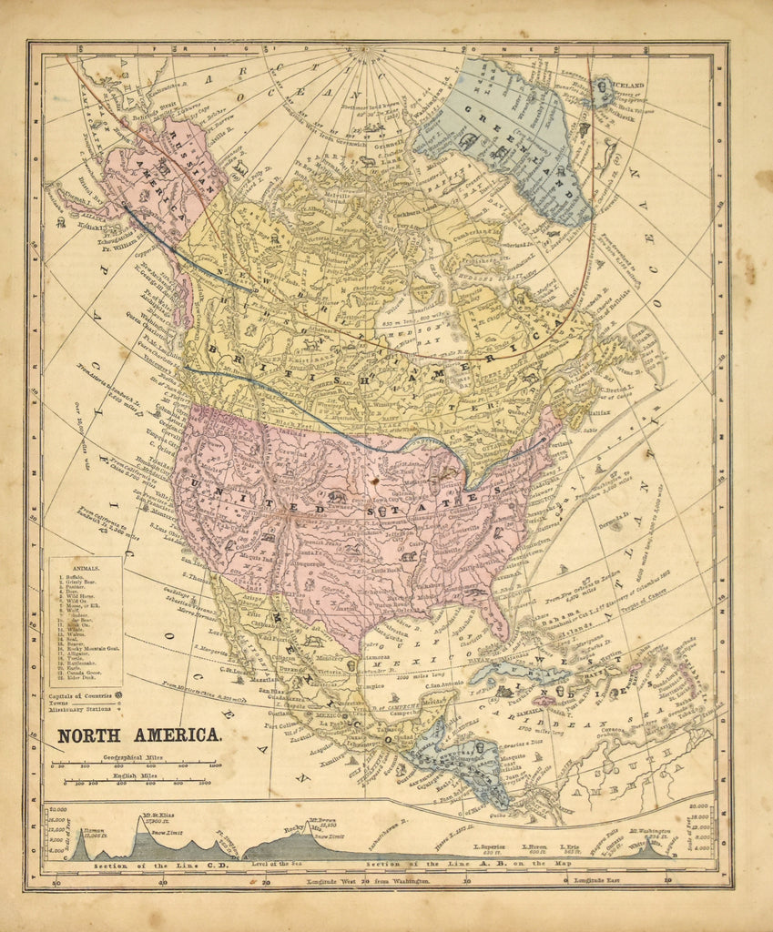 North America: Smith 1860