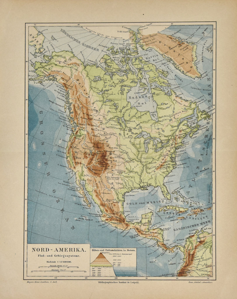 Nord-Amerika: Meyers 1882