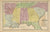 Map of the Chief Part of the Southern States: Mitchell 1852
