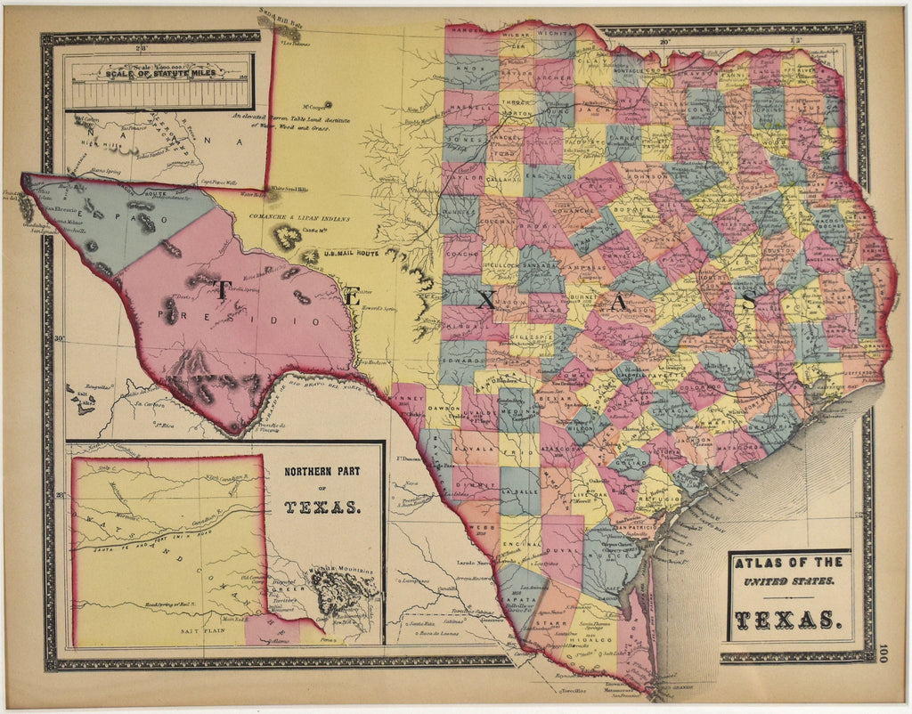Texas: Stedman, Brown, & Lyon 1873