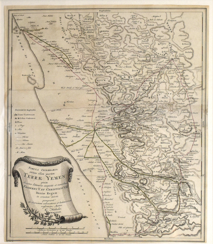 Terrae Yemen: Carsten Niebuhr 1778