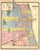Map of the City of Chicago: Warner, Higgins & Beers 1871