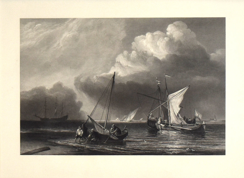 The Storm: William Miller (after Van De Velde) 1858