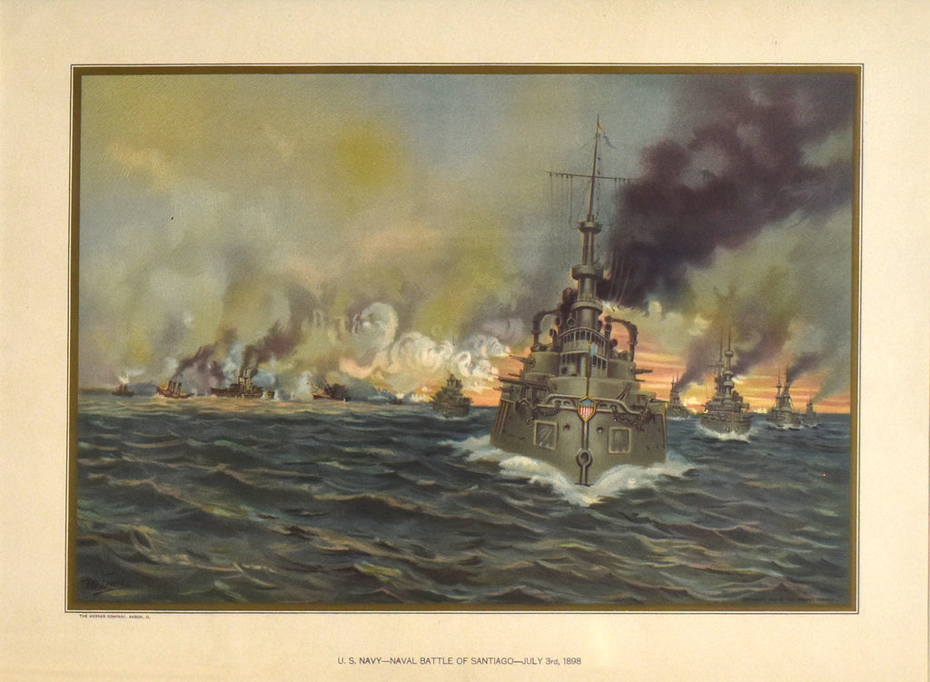 U.S. Navy - Battle of Santiago: Werner 1899