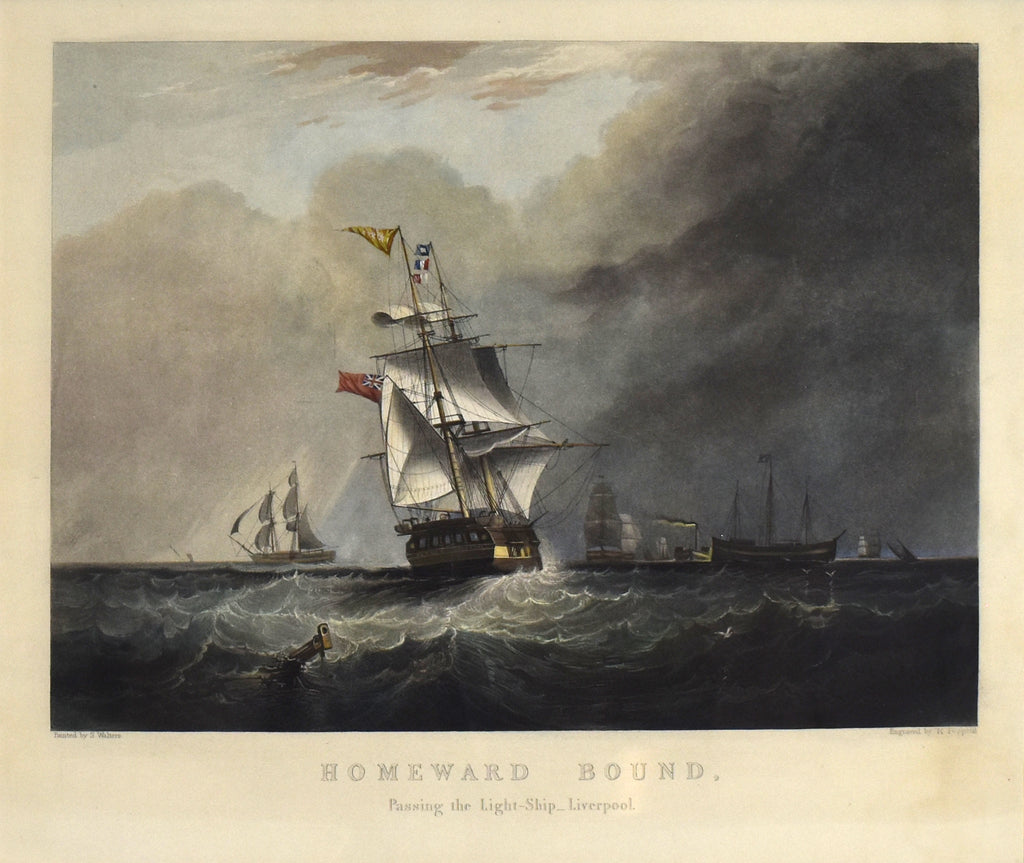 Homeward Bound: Samuel Walters (Engraved by H. Papprill) 1860