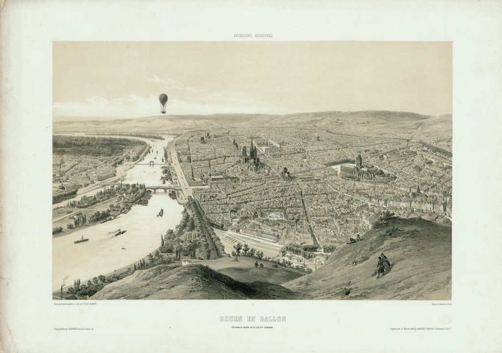 Rouen en Ballon: Arnout, 1846
