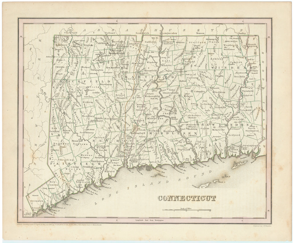 Connecticut: Bradford 1838