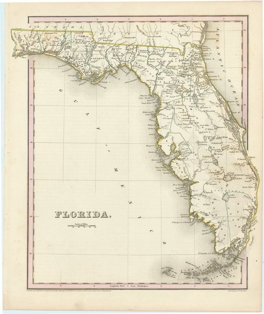 Florida: Bradford, 1838