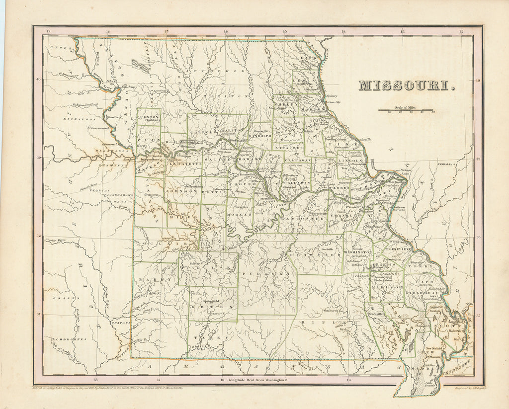 Missouri: Bradford, 1838