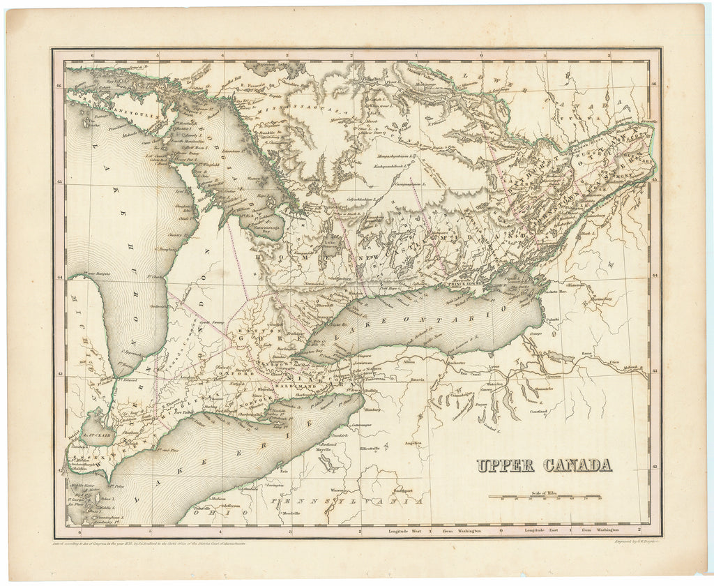 Upper Canada: Bradford, 1838