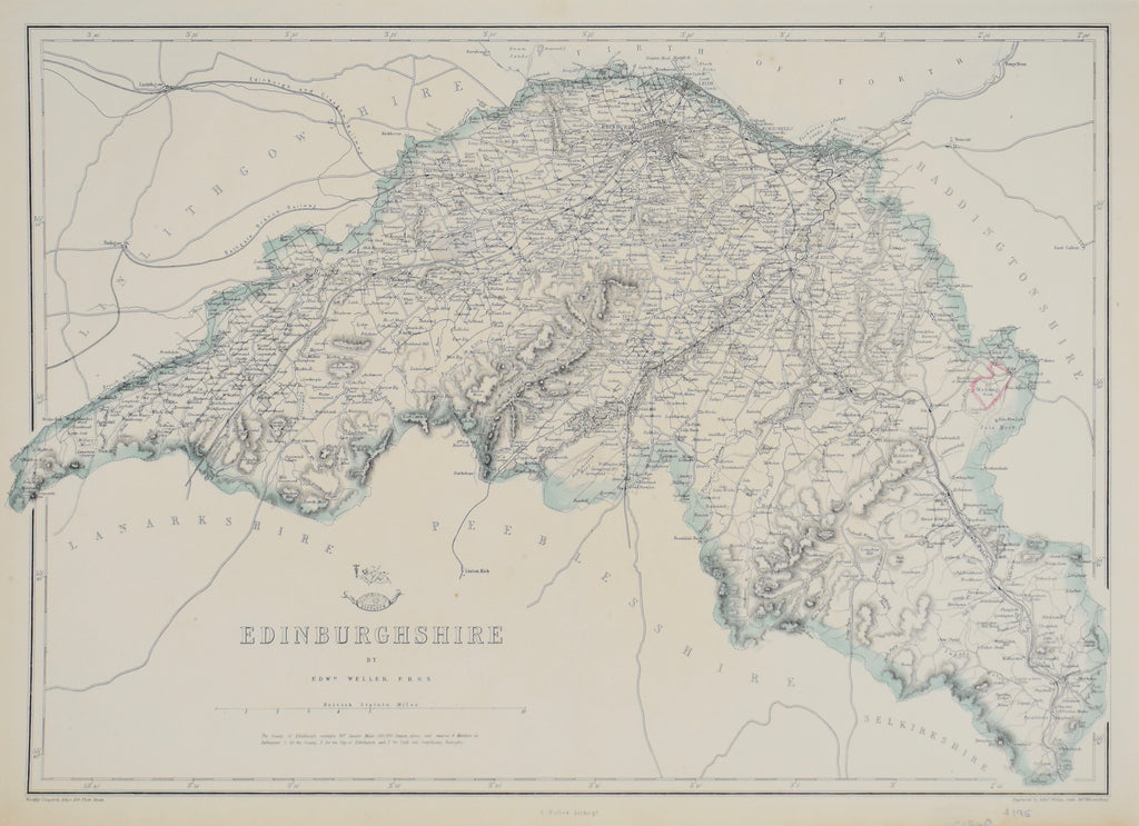 Edinburghshire: Weller c.1860