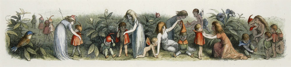 Dressing Baby Elves: Richard Doyle 1870