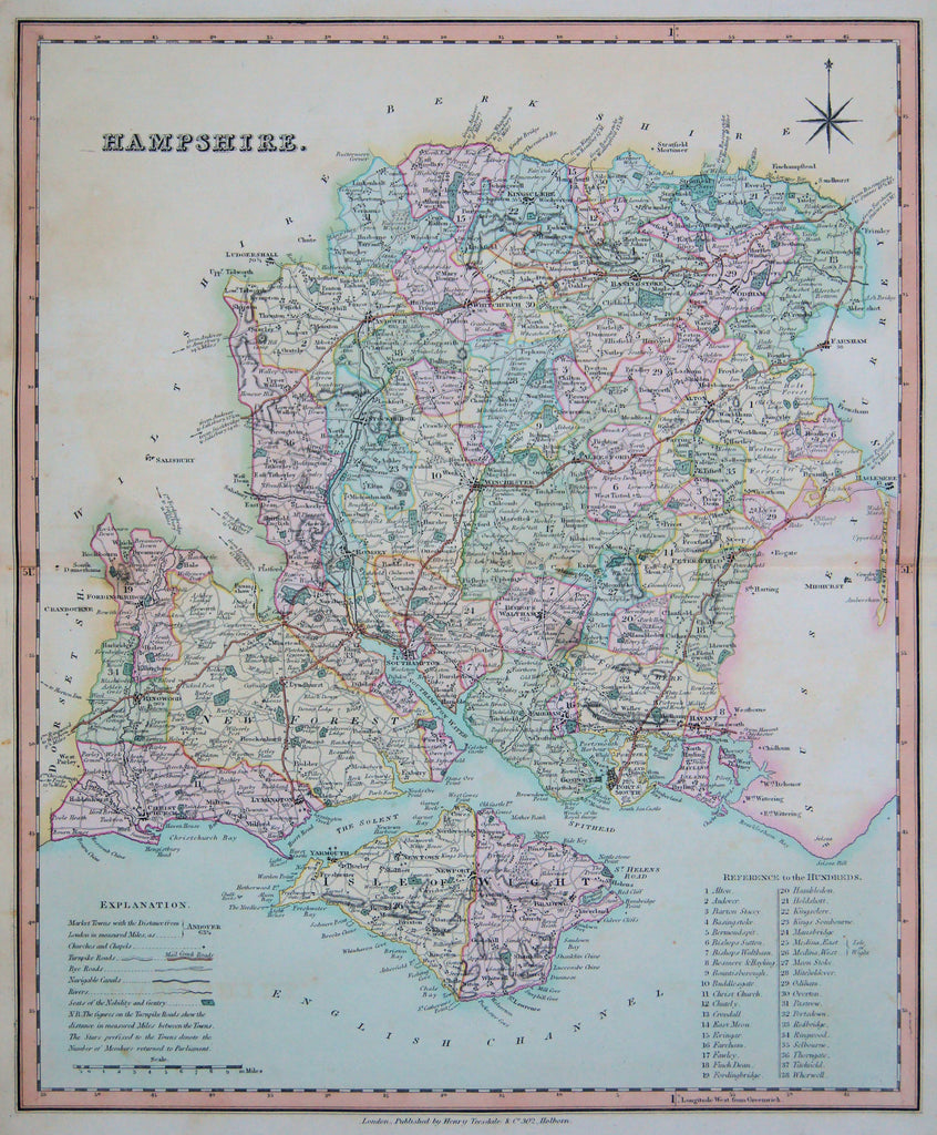 Hampshire: Teesdale 1830